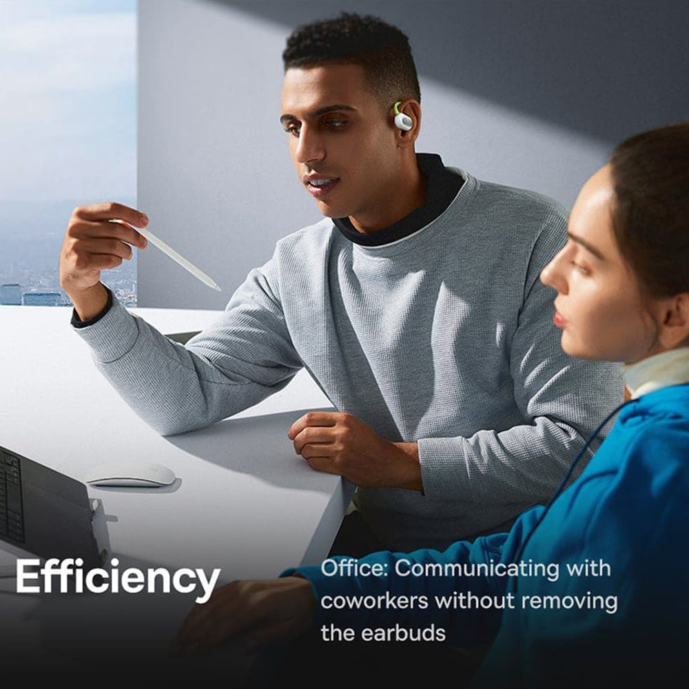 Handsfree Bluetooth Baseus PM20A, TWS, Grønn A00064400641-00