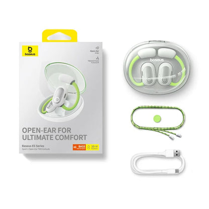 Handsfree Bluetooth Baseus PM20A, TWS, Grønn A00064400641-00