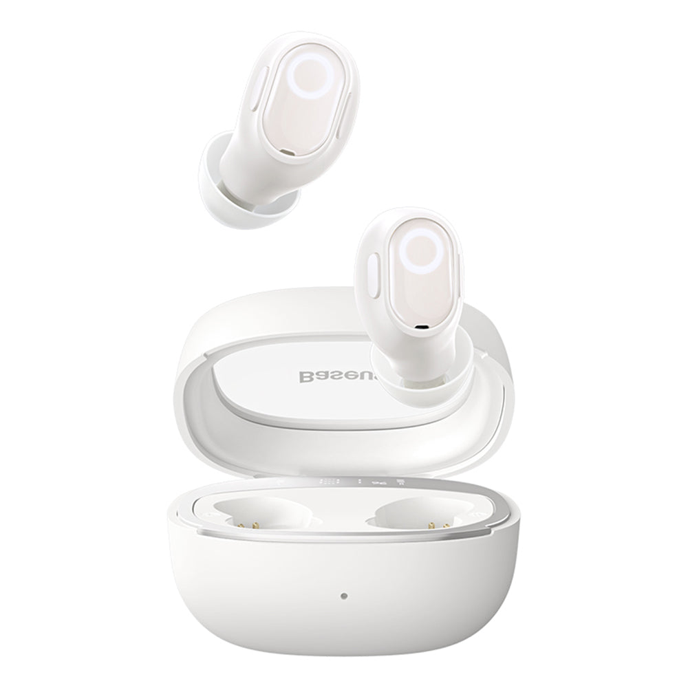 Handsfree Bluetooth Baseus WM02+, TWS, Hvit NGTW370302
