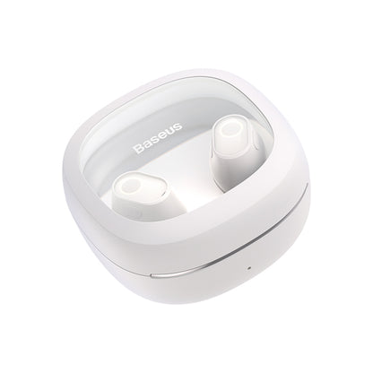 Handsfree Bluetooth Baseus WM02+, TWS, Hvit NGTW370302
