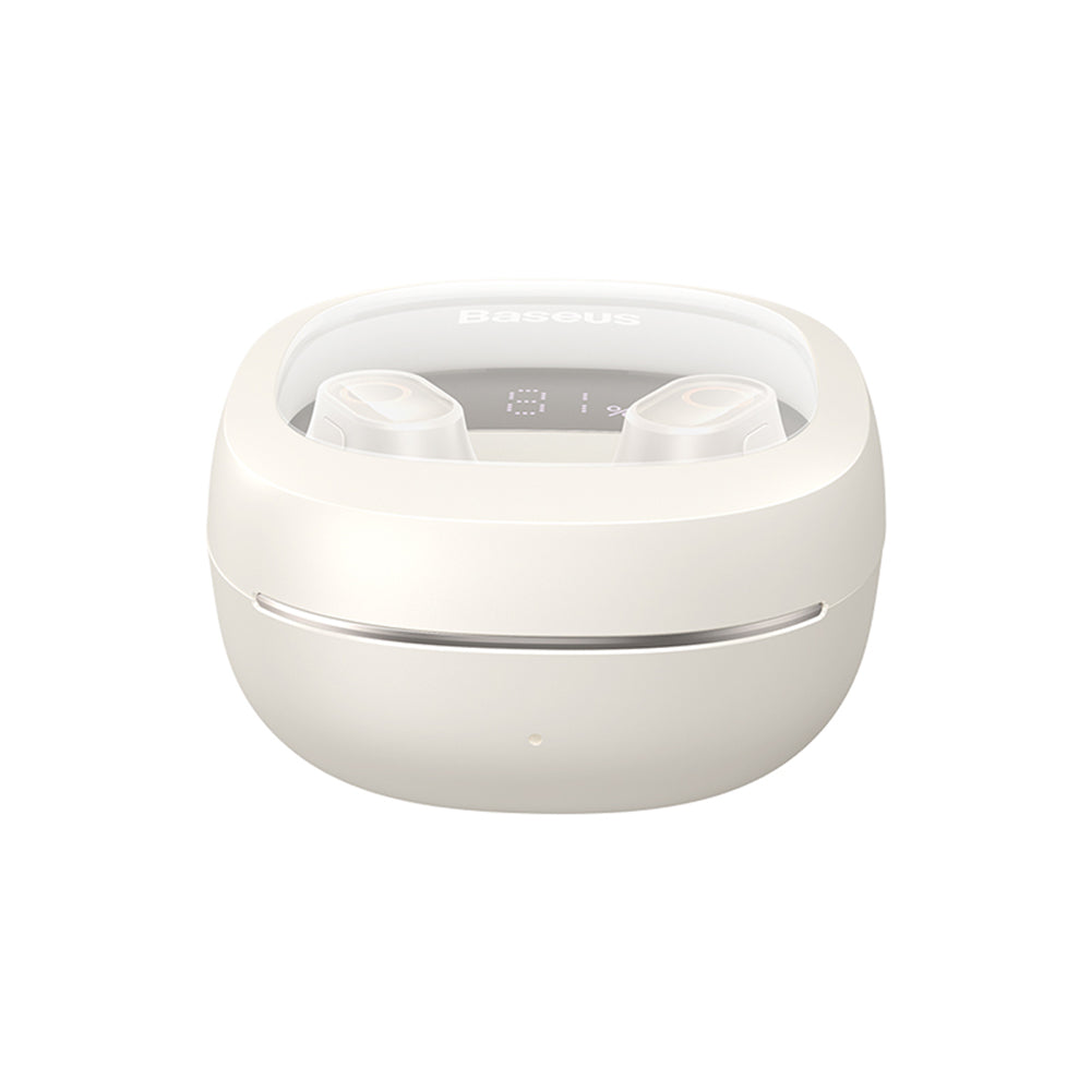 Handsfree Bluetooth Baseus WM02+, TWS, Hvit NGTW370302
