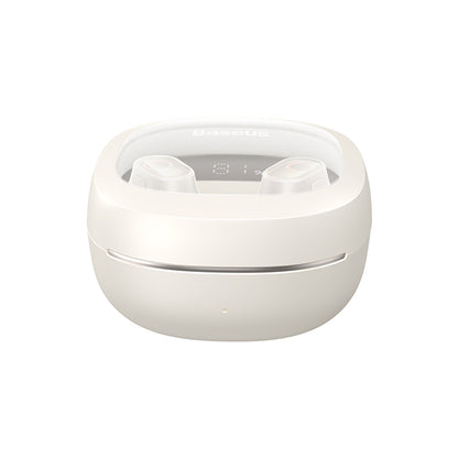 Handsfree Bluetooth Baseus WM02+, TWS, Hvit NGTW370302