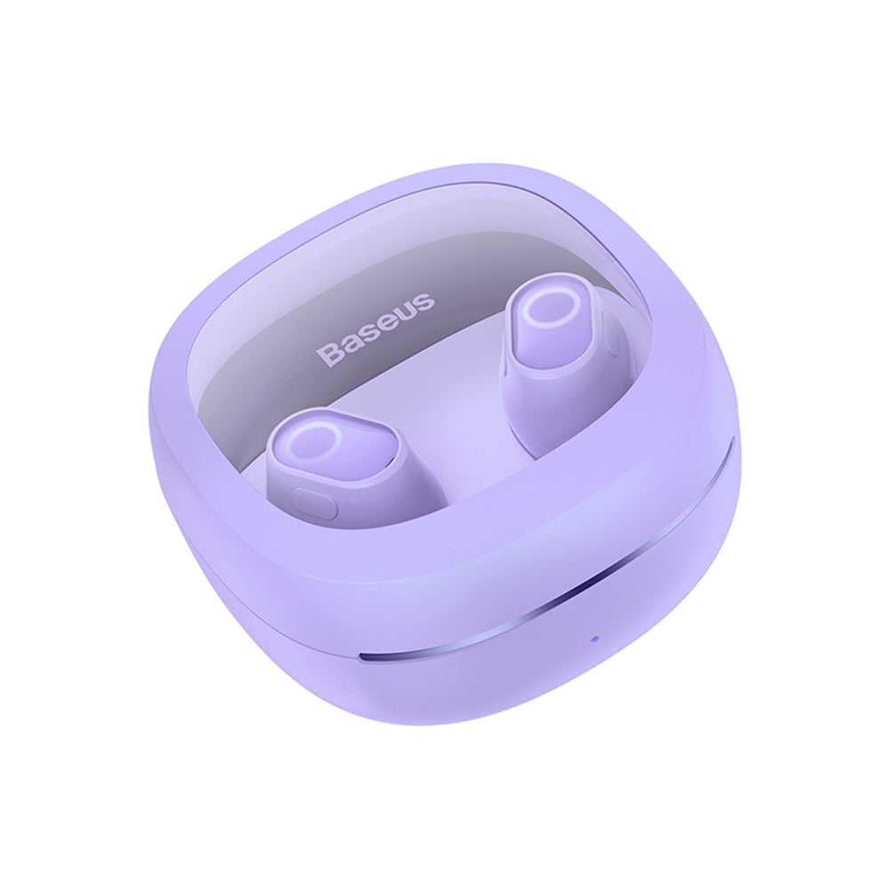 Handsfree Bluetooth Baseus WM02+, TWS, Lilla NGTW370305