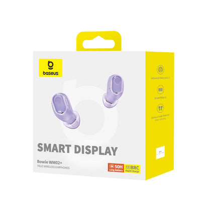Handsfree Bluetooth Baseus WM02+, TWS, Lilla NGTW370305