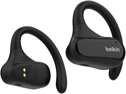 Handsfree Bluetooth Belkin SoundForm ClearFit, TWS, Multipoint, Svart AUC013ctBK