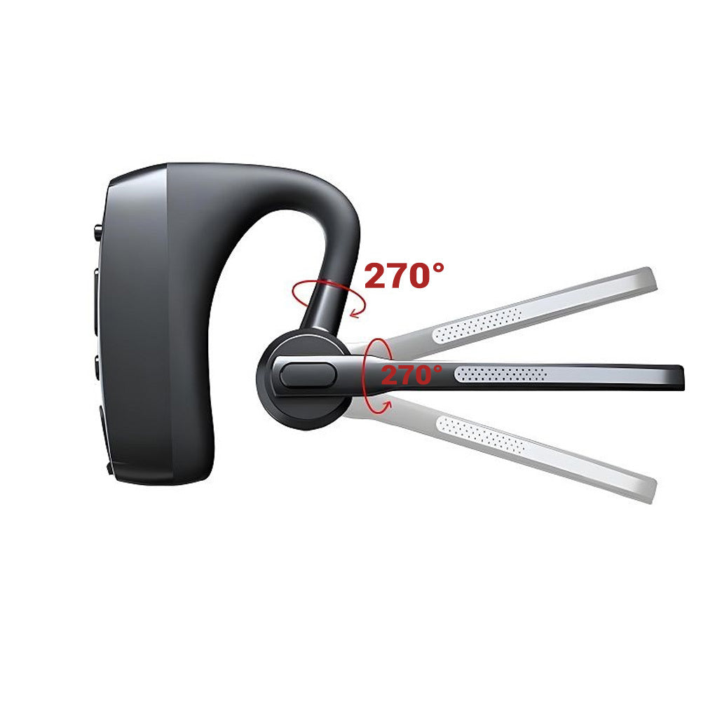 Blavec Voyager 1 Bluetooth-håndfri, MultiPoint, A2DP, svart