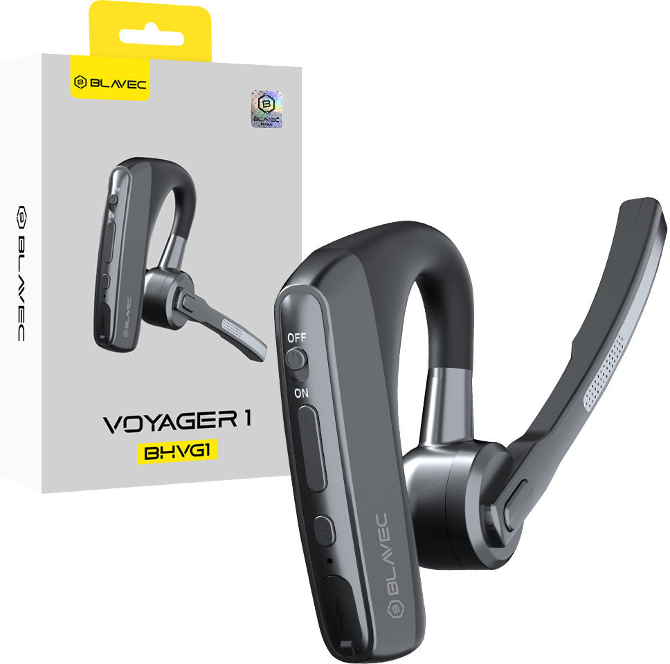 Blavec Voyager 1 Bluetooth-håndfri, MultiPoint, A2DP, svart