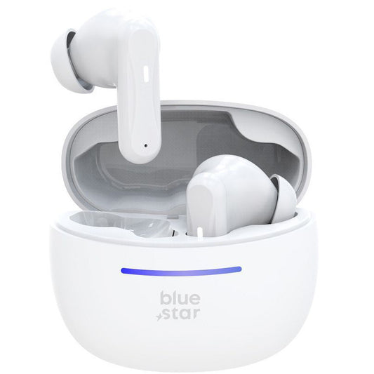Handsfree Bluetooth Blue Star BK44, TWS, Hvit
