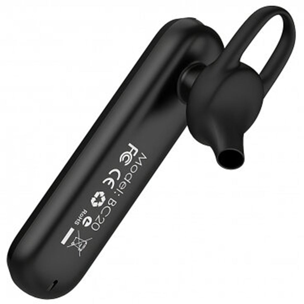 Handsfree Bluetooth Borofone BC20 Smart Business, A2DP, Svart
