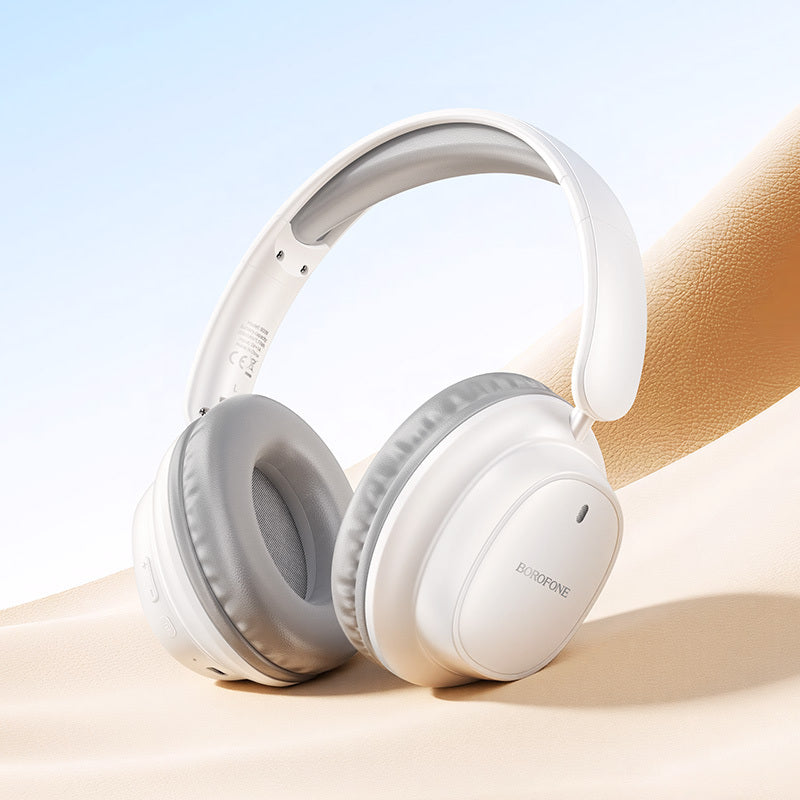 Borofone BO39 Melotide Bluetooth-håndfri, A2DP, hvit