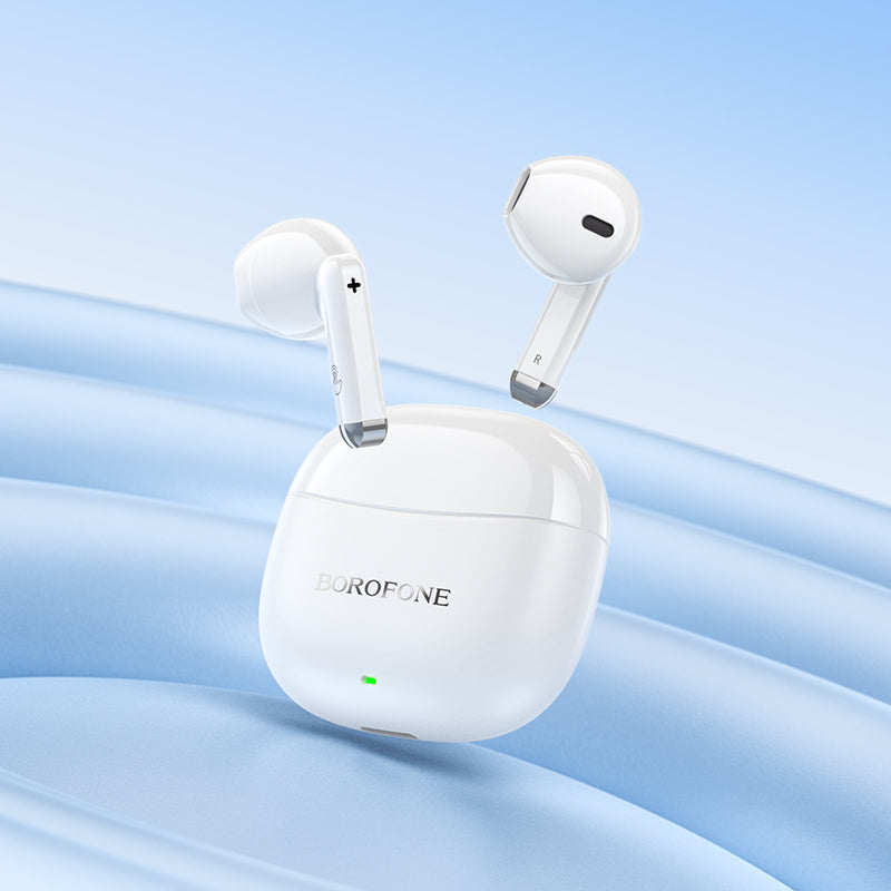 Handsfree Bluetooth Borofone BW88 Deep Rhyme, TWS, Hvit