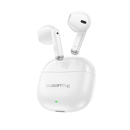 Handsfree Bluetooth Borofone BW88 Deep Rhyme, TWS, Hvit