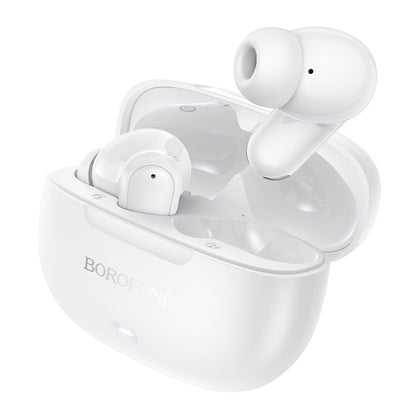 Handsfree Bluetooth Borofone BW96 Mellow, TWS, Hvit