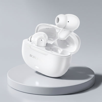 Handsfree Bluetooth Borofone BW96 Mellow, TWS, Hvit