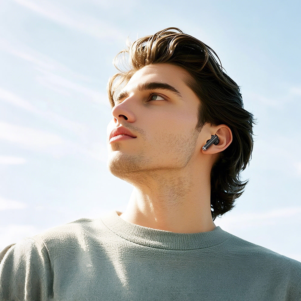Handsfree Bluetooth Borofone FQ10 Joyful, TWS, Svart