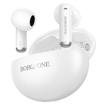Handsfree Bluetooth Borofone FQ12 Nice, TWS, Hvit