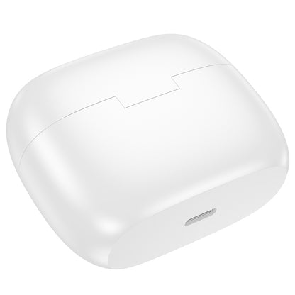 Handsfree Bluetooth Borofone FQ7 Treasure, TWS, ANC, MultiPoint, Hvit