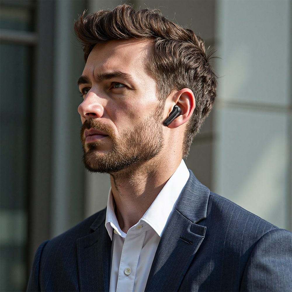 Handsfree Bluetooth Borofone FQ8 High, TWS, Svart
