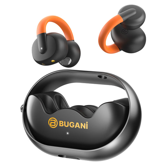 Handsfree Bluetooth Bugani Clip B21, TWS, Svart
