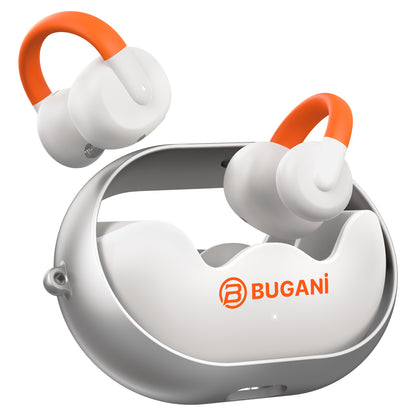 Handsfree Bluetooth Bugani Clip B21, TWS, Hvit