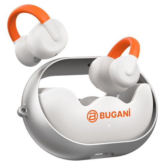 Handsfree Bluetooth Bugani Clip B21, TWS, Hvit