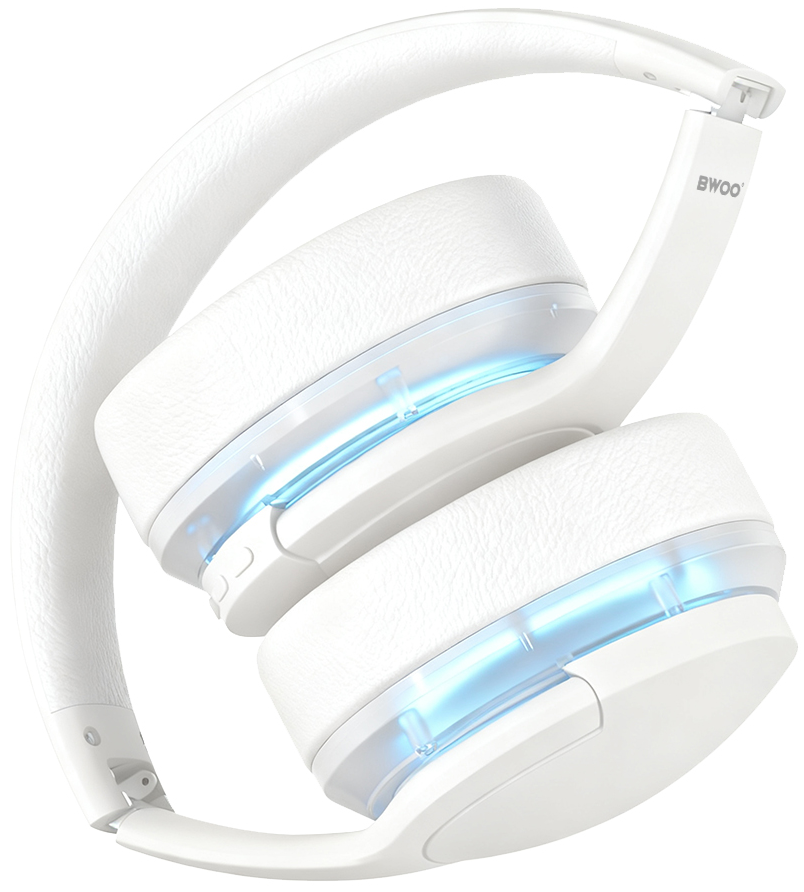 Bluetooth-håndfri BWOO BO-BW587, A2DP, ANC, Hvit