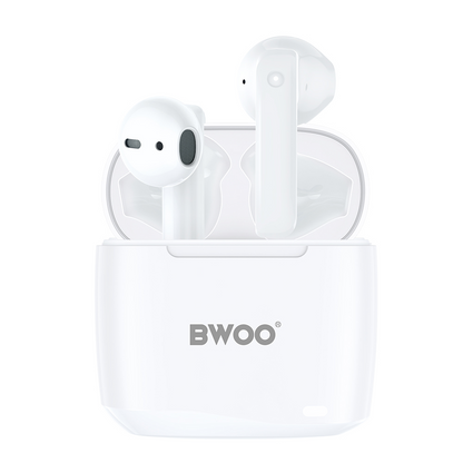 Bluetooth-håndfri BWOO BW94, TWS, hvit