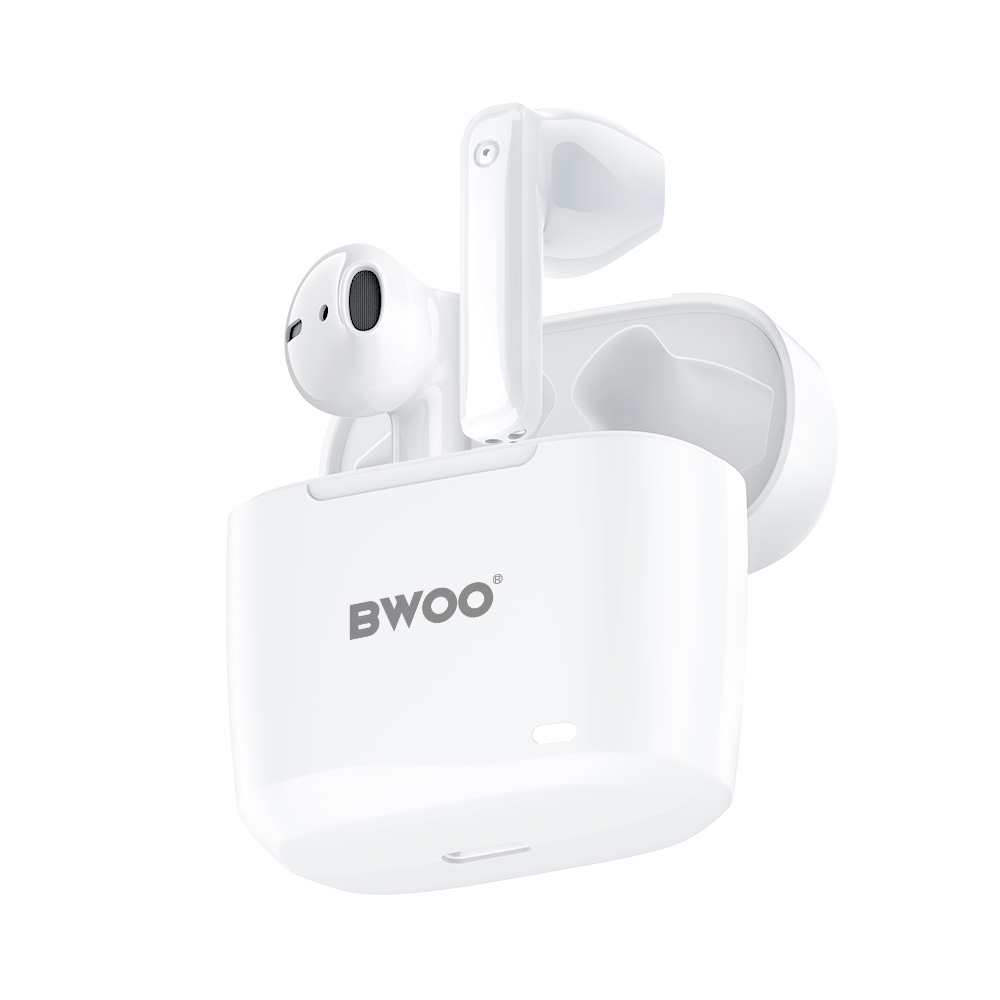 Bluetooth-håndfri BWOO BW94, TWS, hvit
