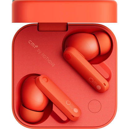 Handsfree Bluetooth CMF by Nothing Buds Pro 2, TWS, ANC, MultiPoint, Oransje