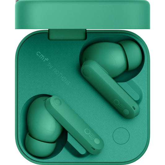 Bluetooth-håndfri CMF av Nothing Buds Pro 2, TWS, ANC, MultiPoint, Grønn