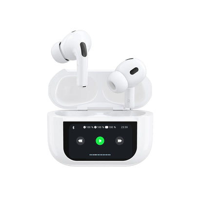 Handsfree Bluetooth Dudao U19 Display, TWS, Hvit