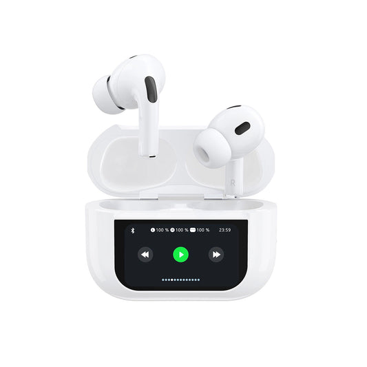 Handsfree Bluetooth Dudao U19 Display, TWS, Hvit