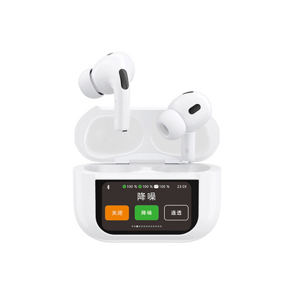 Handsfree Bluetooth Dudao U19 Display, TWS, Hvit, Reseglet