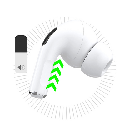 Handsfree Bluetooth Dudao U19 Display, TWS, Hvit, Reseglet