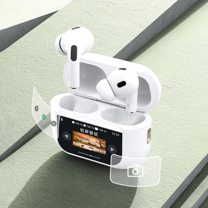 Handsfree Bluetooth Dudao U19 Display, TWS, Hvit