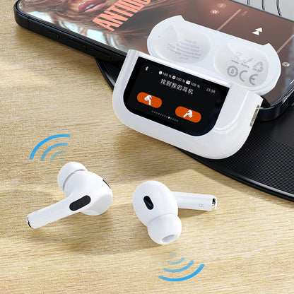 Handsfree Bluetooth Dudao U19 Display, TWS, Hvit