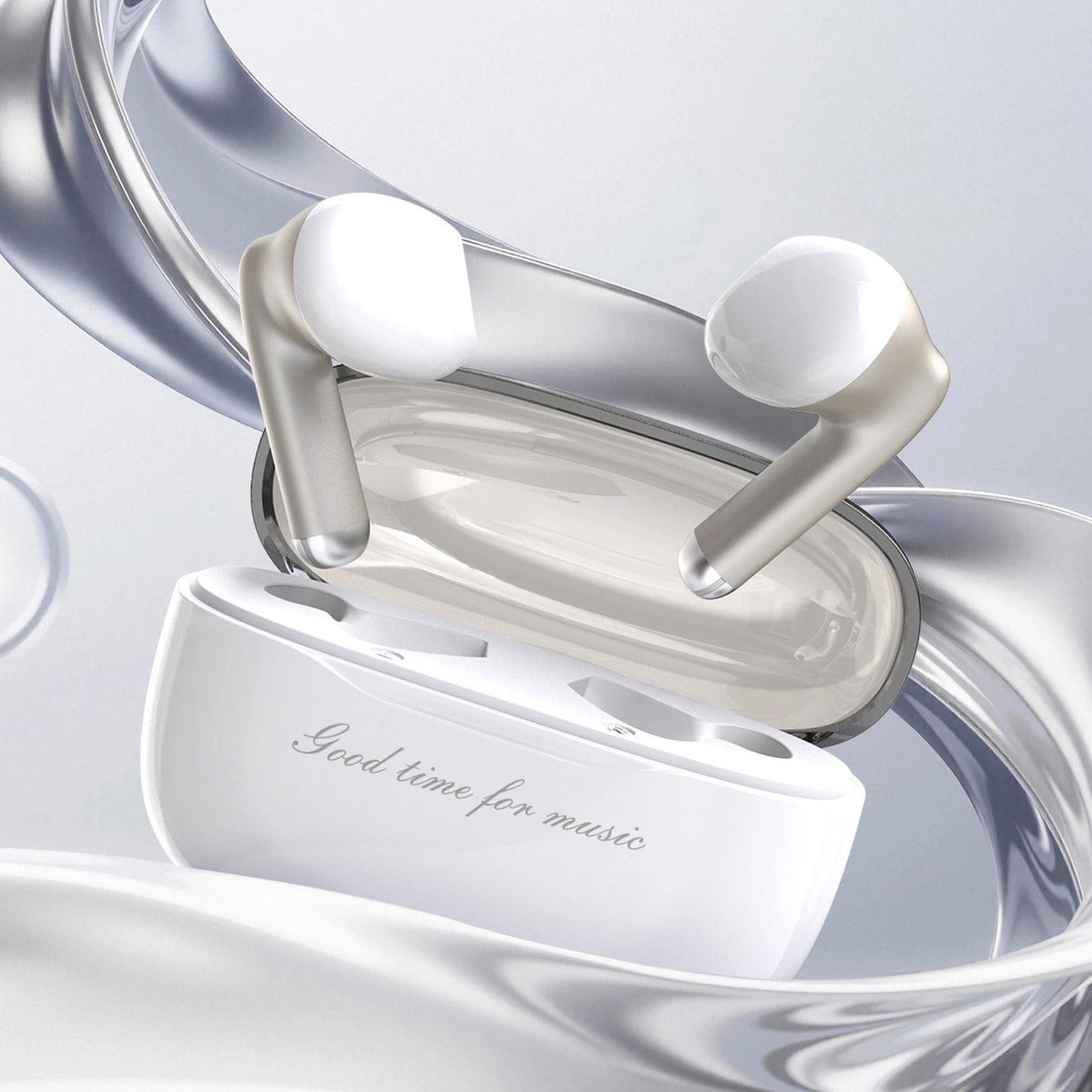 Handsfree Bluetooth Dudao U8, TWS, Hvit