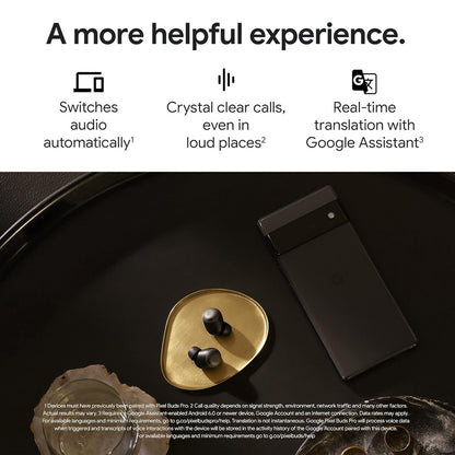 Handsfree Bluetooth Google Pixel Buds Pro, TWS, ANC, Oransje GA03202