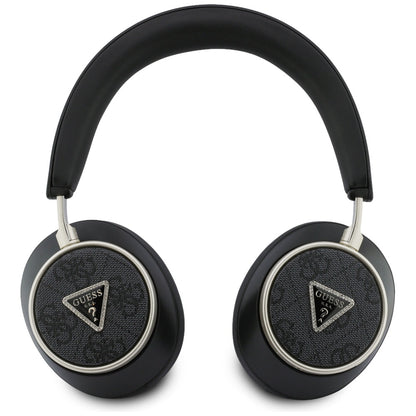 Handsfree Bluetooth Guess 4G Gold Triangle Logo, A2DP, Svart