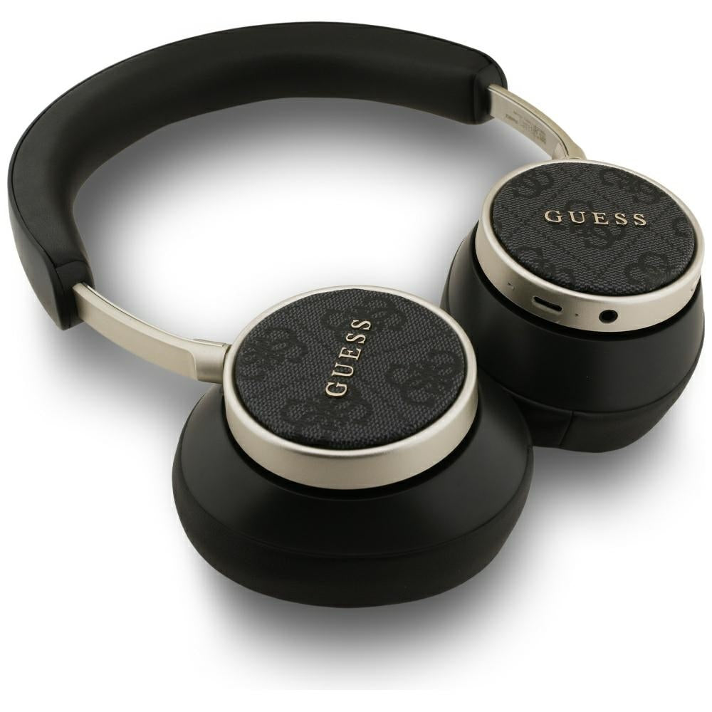 Handsfree Bluetooth Guess 4G Classic Logo, A2DP, Svart