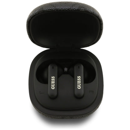 Handsfree Bluetooth Guess 4G Classic Metal Logo, TWS, Svart