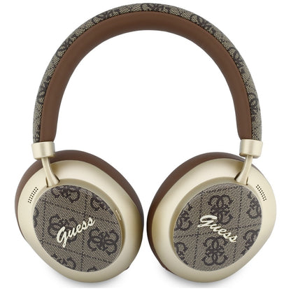 Handsfree Bluetooth Guess 4G Gold Script Metal, A2DP, Brun