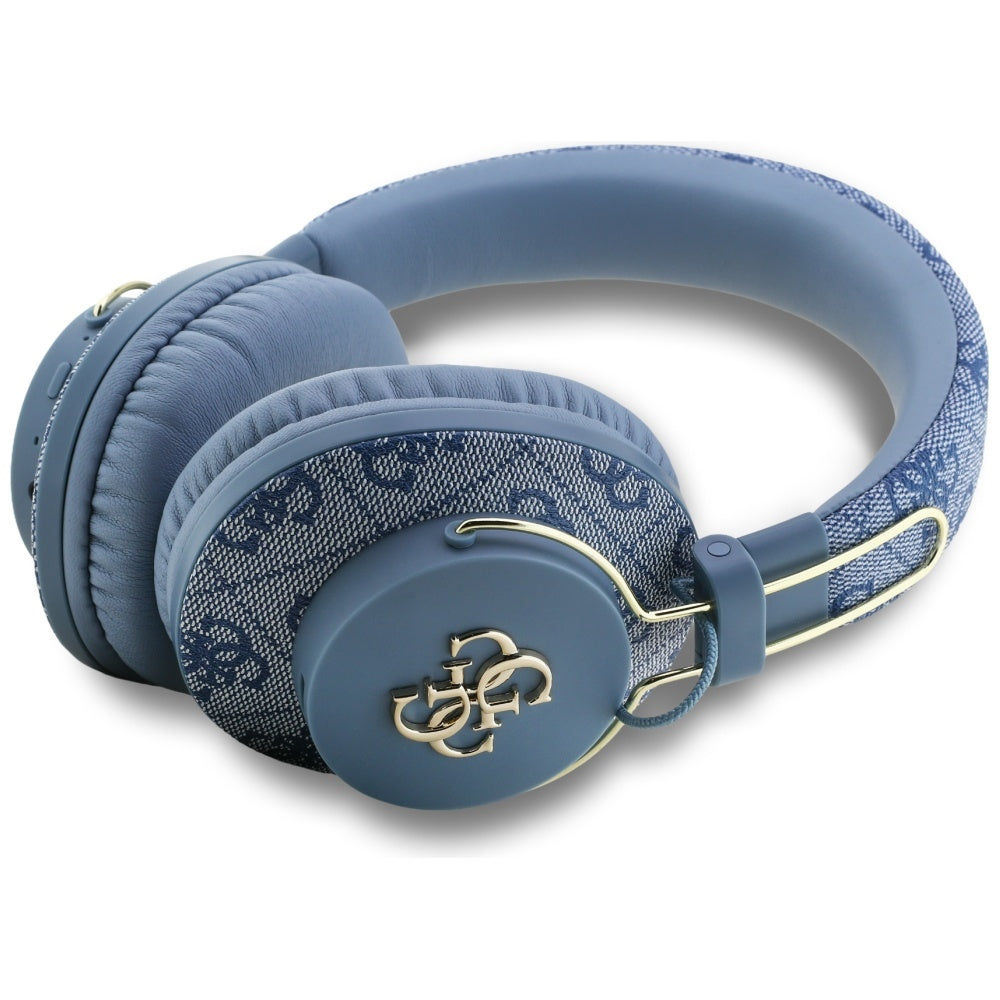 Handsfree Bluetooth Guess 4G Metal Logo, A2DP, Blå