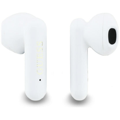 Handsfree Bluetooth Guess 4G Metal Logo, TWS, Hvit