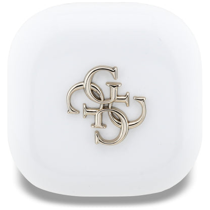 Handsfree Bluetooth Guess 4G Metal Logo, TWS, Hvit