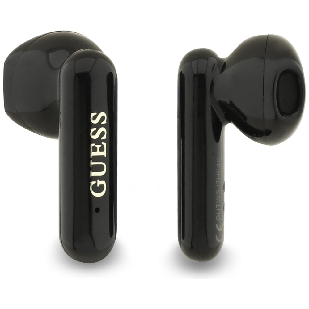 Handsfree Bluetooth Guess 4G Metal Logo, TWS, Svart
