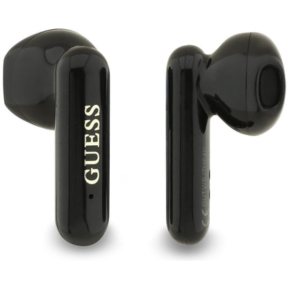 Handsfree Bluetooth Guess 4G Metal Logo, TWS, Svart