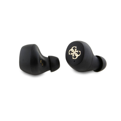 Handsfree Bluetooth Guess 4G Metal, TWS, Svart