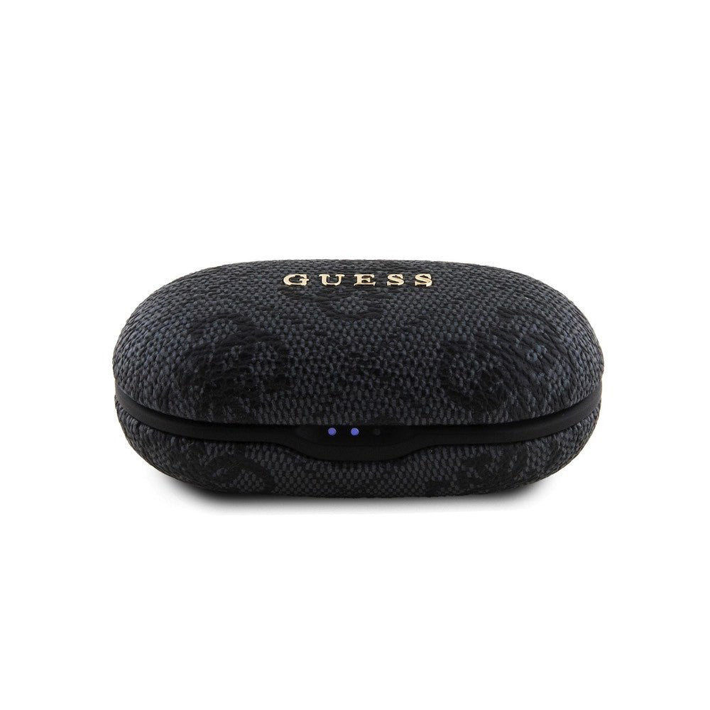 Handsfree Bluetooth Guess 4G Metal, TWS, Svart