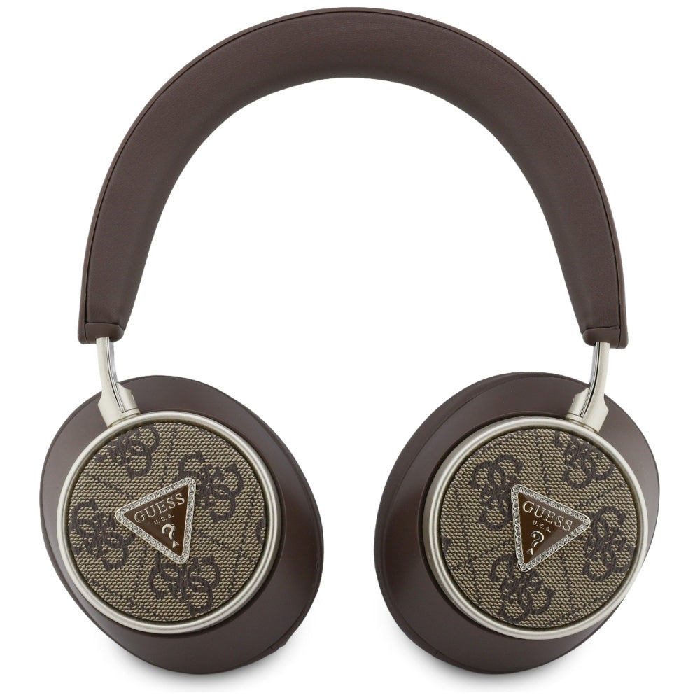 Handsfree Bluetooth Guess 4G Gull Trekant Logo, A2DP, Brun